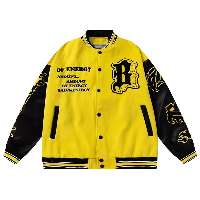 Chaqueta Bomber bordada