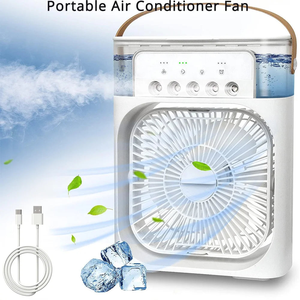 ClimaFresh Pro - Ventilador de Aire Acondicionado Portátil